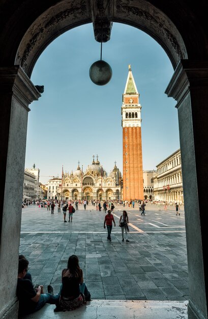 Piazza San Marco en Venecia Italia