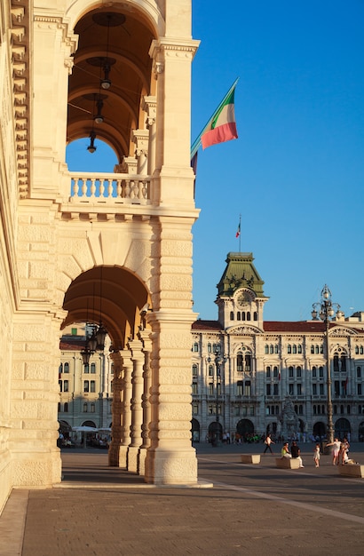 Foto piazza unità d'italia, trieste