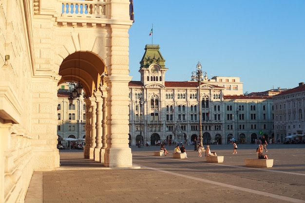 Piazza unità d&#39;Italia, Trieste