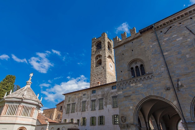 Piazza Vecchia en Bergamo