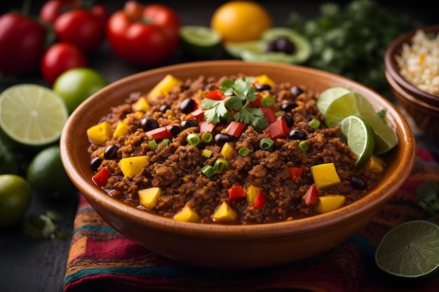 Foto picadillo mexicano