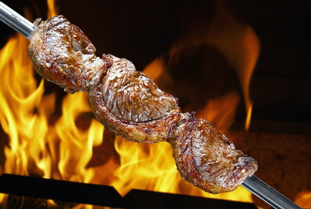 Picanha, barbacoa tradicional brasileña.