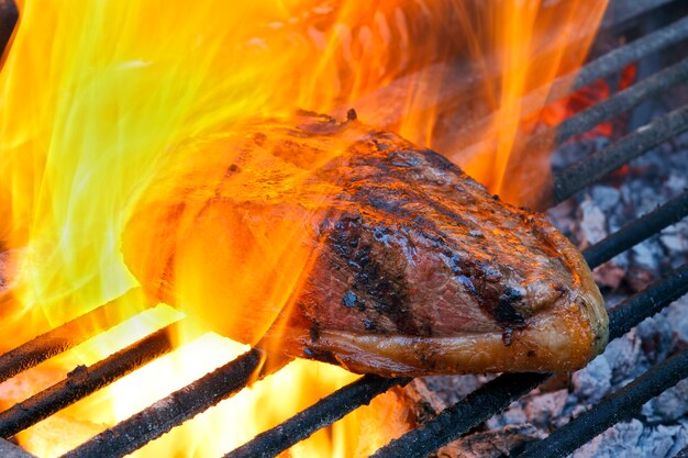 Picanha, barbacoa tradicional brasileña.