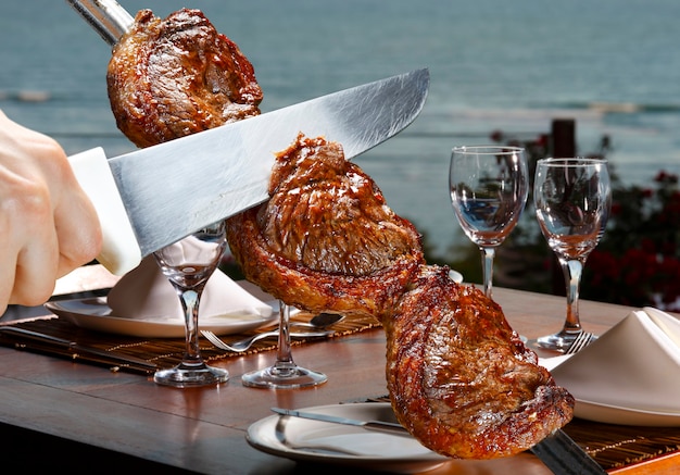 Picanha, corte de carne tradicional brasileña