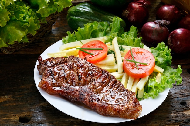 Picanha, Salat.