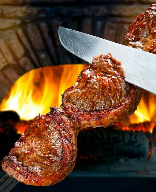 Picanha, tradicional corte de carne bovina brasileira