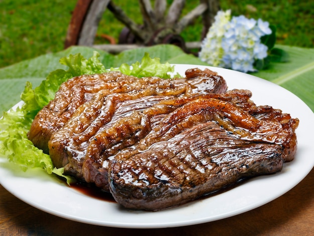 Picanha, traditioneller brasilianischer Grill.