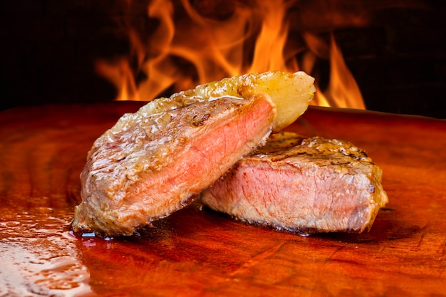 Picanha, traditioneller brasilianischer Rindfleischschnitt