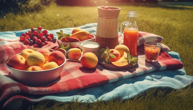 Picknick im Garten, Picknick im Park