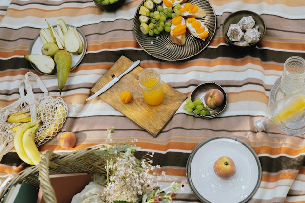 Picknick im Sommer