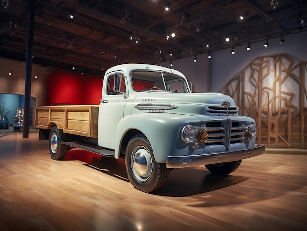 Foto pickup-truck-ausstellung