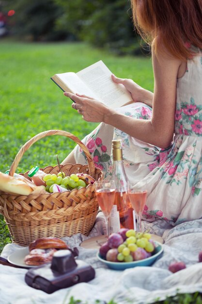 picnic en el prado