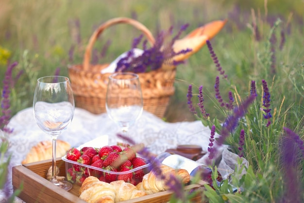 picnic en el prado