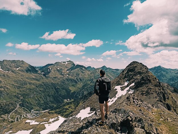 Foto pico de arcalís en la massana andorra