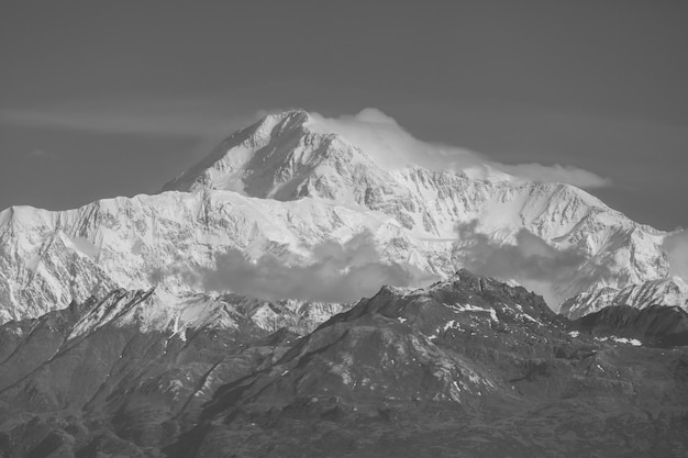 Pico Denali (McKinley) en Alaska, EE.UU.