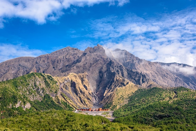 Pico do Vulcão Sakurajima