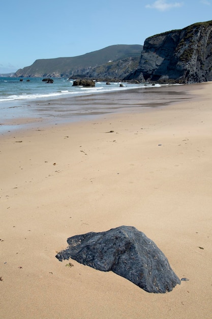 Picon Beach em Loiba, Galiza, Espanha