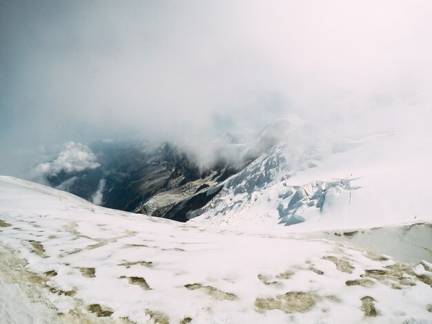 Picos do maciço do Mont Blanc