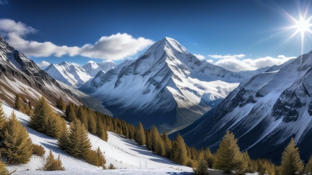 Picos nevados