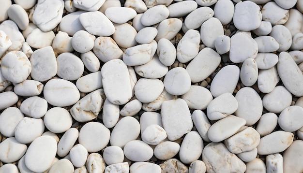 Piedra bebbles realista para el fondo.