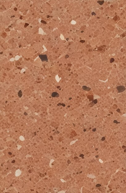 Piedra marrón de terrazzo