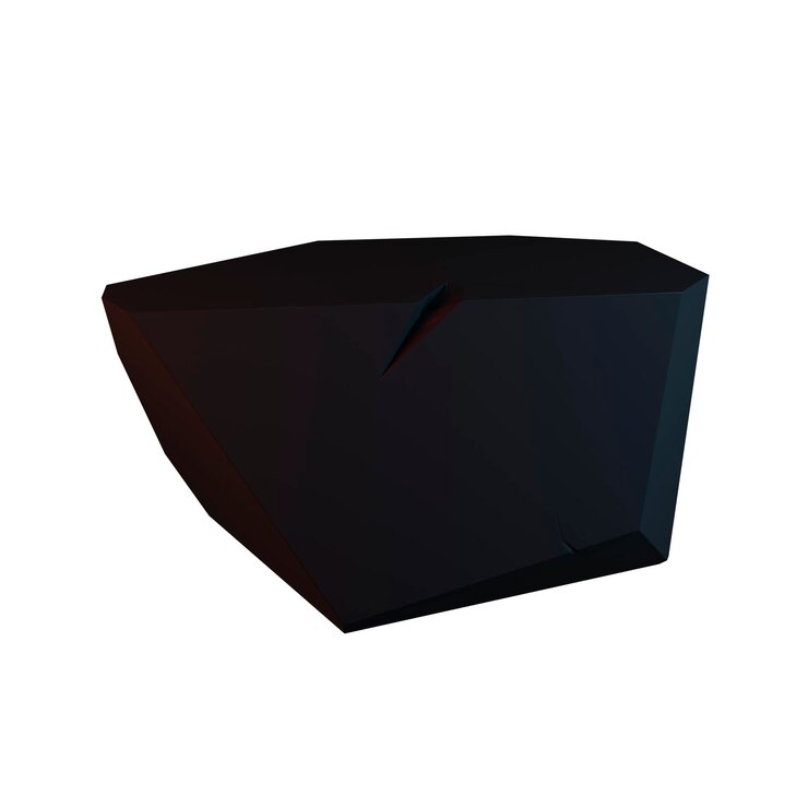 Piedra montaña roca canto rodado elemento natural 3d render