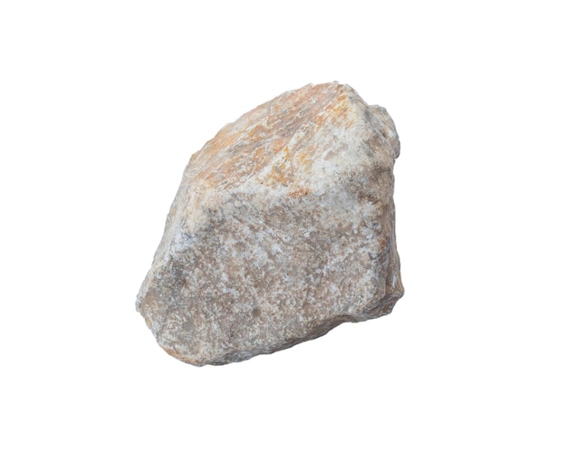 Piedra sobre un blanco