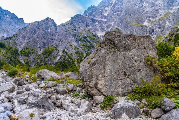 Piedras de canto rodado en Koenigssee Konigsee Parque Nacional Berchtesgaden Baviera Alemania