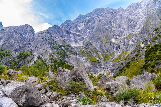 Piedras de canto rodado en Koenigssee Konigsee Parque Nacional Berchtesgaden Baviera Alemania