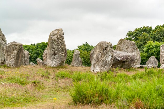 Las piedras de Carnac en Bretaña