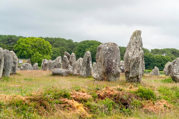 Las piedras de Carnac en Bretaña