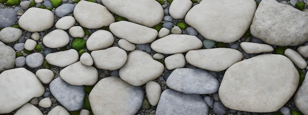 Piedras lisas de colores Guijarros de piedra para el fondo