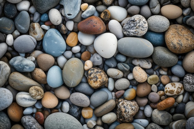 Las piedras marinas del fondo las rocas de la playa del fondo de arriba