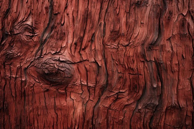 Foto piel de textura de árbol de secuoya generar ai