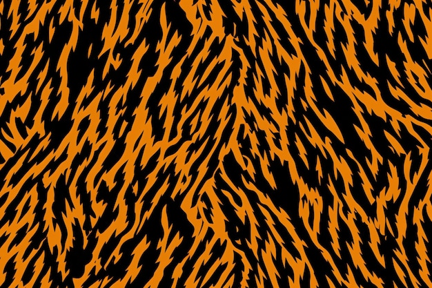 Piel de tigre Fondo Piel de Tigre Patrón Líneas de tigre Patrón Textura de la piel de tigre Animales Piel de tiger Fondo Pelo de tigre Impresión Piel de animal salvaje AI Generativo