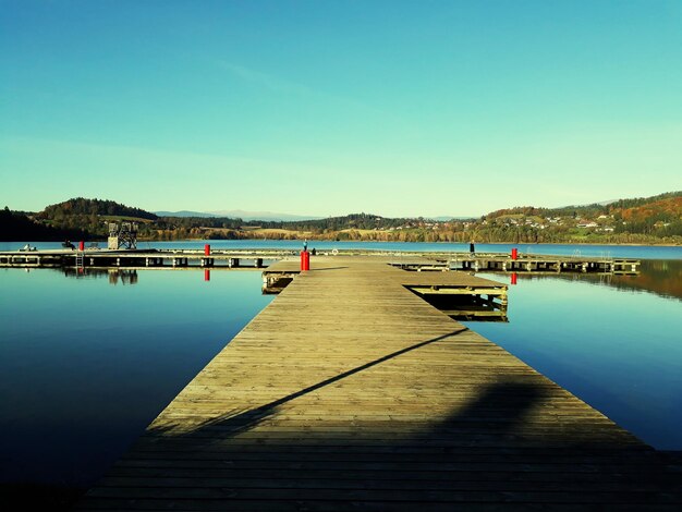 Pier im Hafen