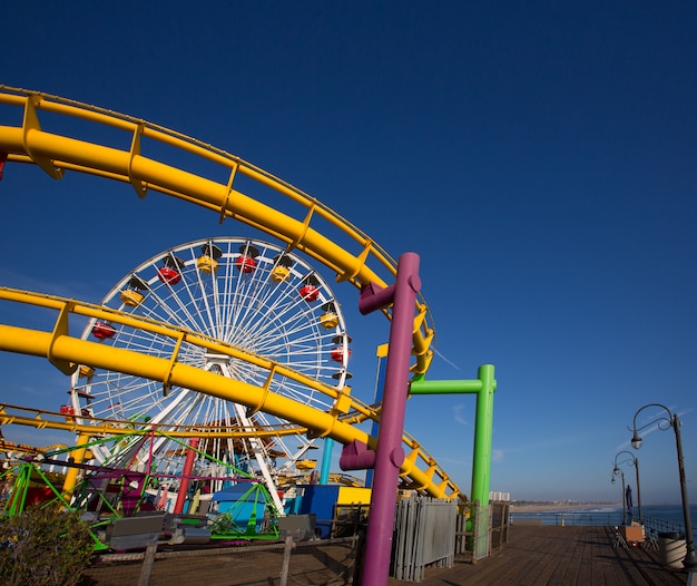 Pier Santa Moica Ferris Wheel in Kalifornien