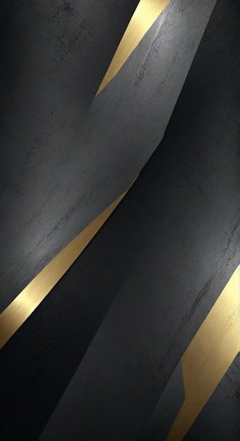 una pieza de material negro y dorado se muestra en una fotografía