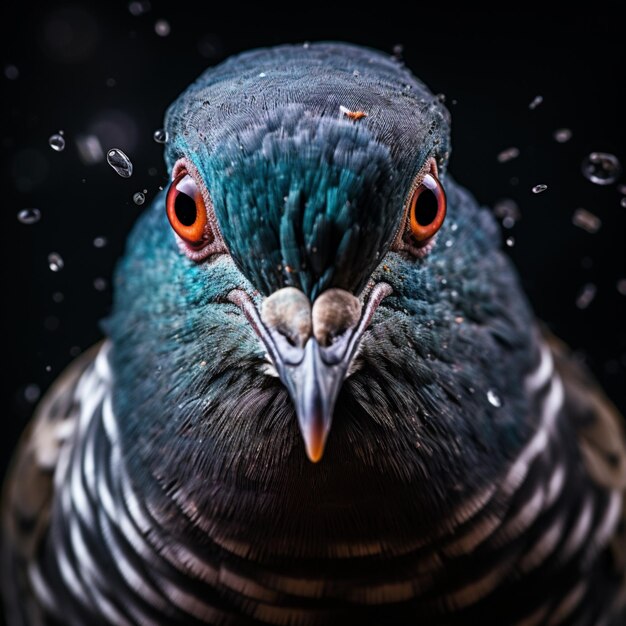 Foto pigeon award ganhando fotografia de vida selvagem hd hdr 8k