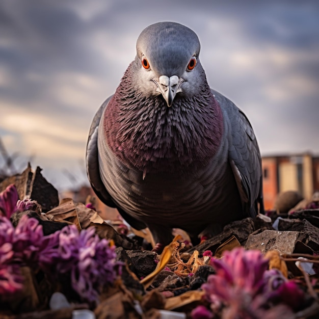 Pigeon Award gewinnende Wildtierfotografie hd hdr 8k