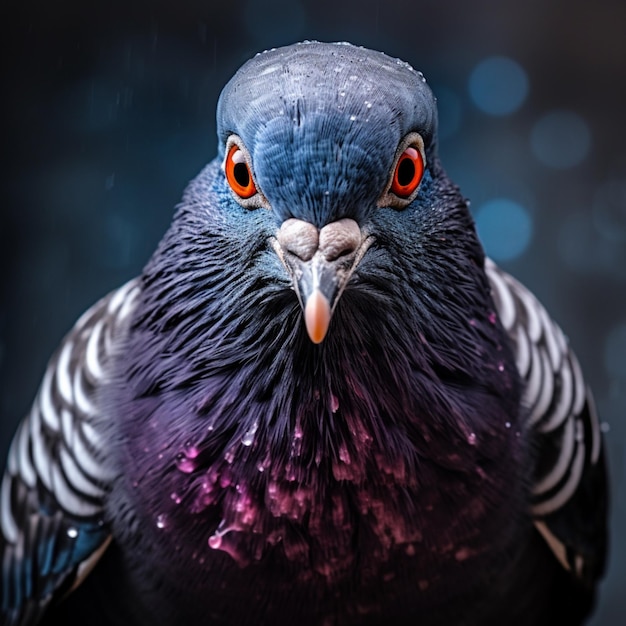 Pigeon Award gewinnende Wildtierfotografie hd hdr 8k