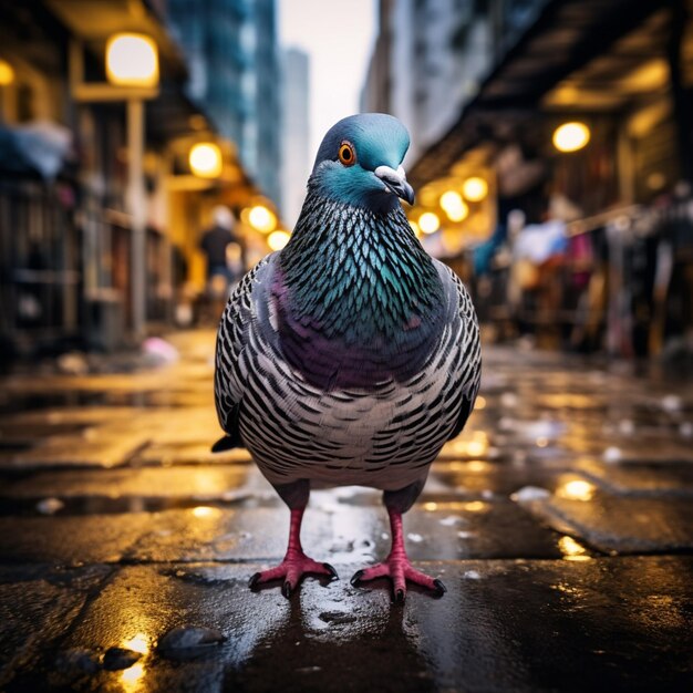 Pigeon wildlife photography hdr 4k