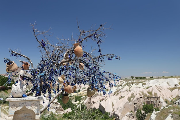 Pigeons Valley und Evil Eye Beads Tree in Kappadokien