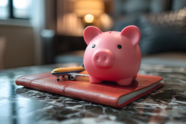 Piggy Bank en la parte superior del Libro Rojo de la IA generativa