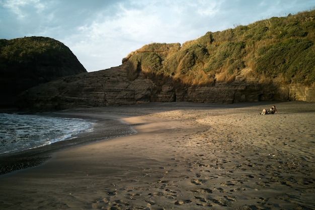 Foto piha gap im späten abendlicht