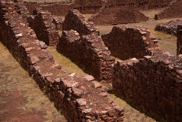 Pikillaqta archäologischer Park Lucre Quispicanchi Provinz Cusco Abteilung Peru