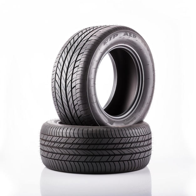 Una pila de neumáticos con la palabra "car air" en el lateral.