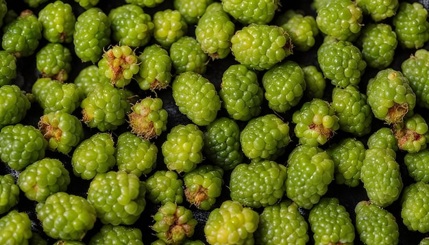 una pila de uvas verdes con la palabra im no estoy seguro de qué tipo de fruta