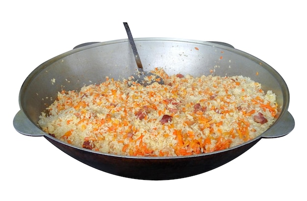 Pilaf en la sartén