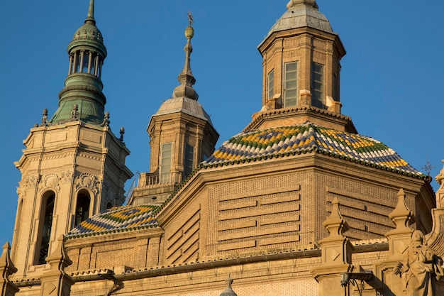 Pilar Basilica Cathedral Church, Saragossa, Spanien